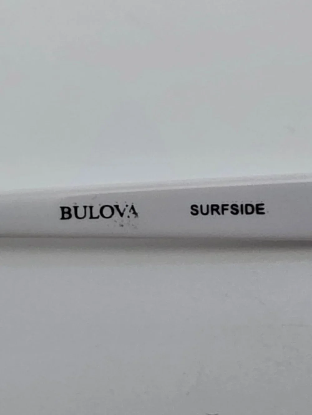 Bulova Surfside Crystal Clear White Eyeglasses Frame w/ Flexhinge and Case 51mm